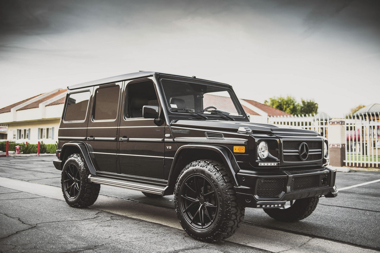 2018 Mercedes Benz G550 Niche MISANO Black Niche Road Wheels